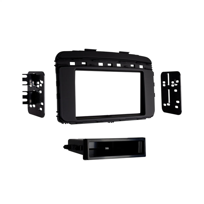 Metra Electronics 99-7366B Radio Installation Kit; ISO DIN Radio Provision; w/Pocket; - Truck Part Superstore
