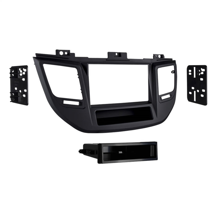 Metra Electronics 99-7369B Radio Installation Kit; ISO DIN Radio Provision; w/Pocket; - Truck Part Superstore