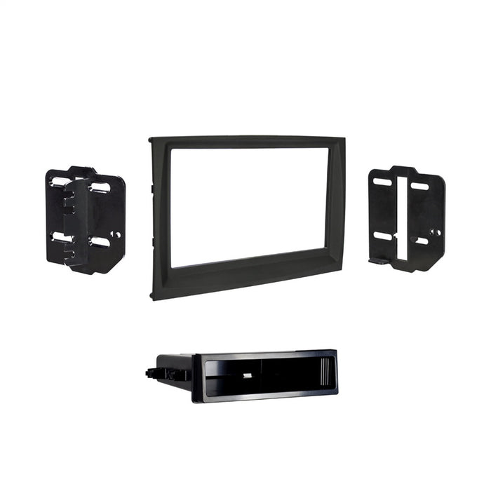 Metra Electronics 99-7378B Radio Installation Kit; ISO DIN Radio Provision; w/Pocket; w/Base Radio; - Truck Part Superstore