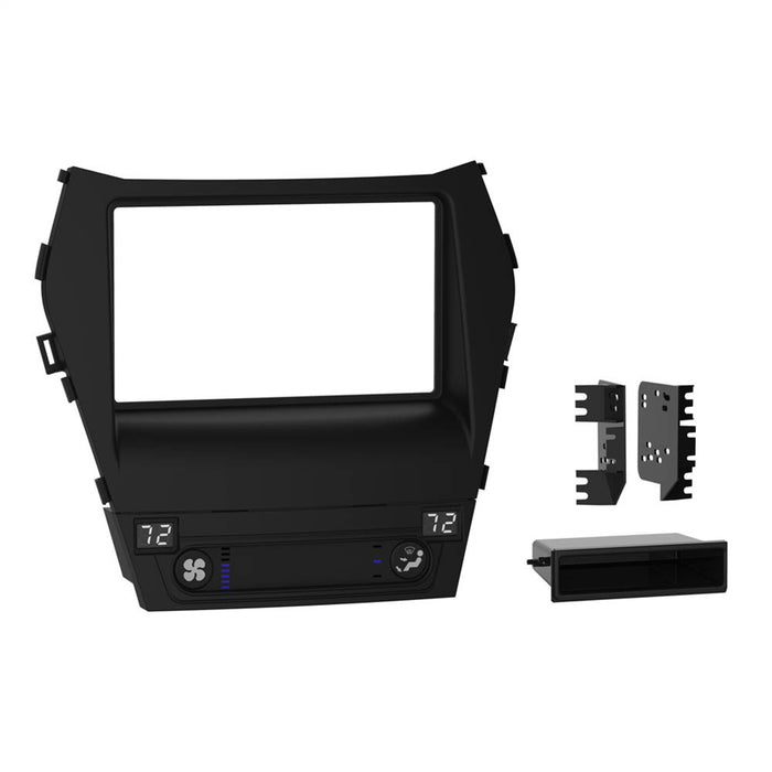 Metra Electronics 99-7385B Radio Installation Kit; ISO DIN Radio Provision; w/Pocket; - Truck Part Superstore