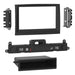 Metra Electronics 99-7390B Radio Installation Kit; ISO DIN Radio Provision; w/Pocket And NAV; - Truck Part Superstore