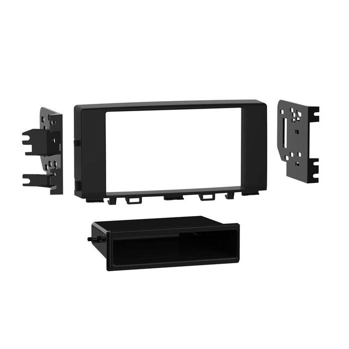 Metra Electronics 99-7391B Radio Installation Kit; ISO DIN Radio Provision; w/Pocket; - Truck Part Superstore