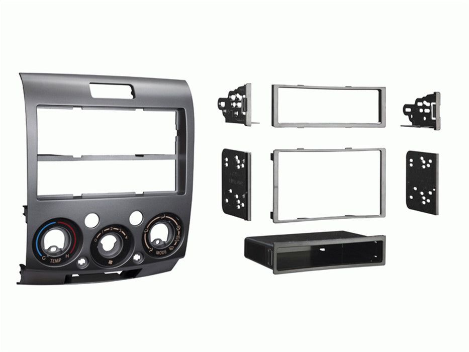 Metra Electronics 99-7517S TURBOKits; Radio Installation Kit; Incl. Instructions/Hardware; Silver; - Truck Part Superstore