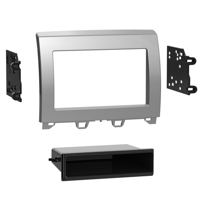 Metra Electronics 99-7525S Radio Installation Kit; ISO DIN Radio Provision; w/Pocket And NAV; - Truck Part Superstore