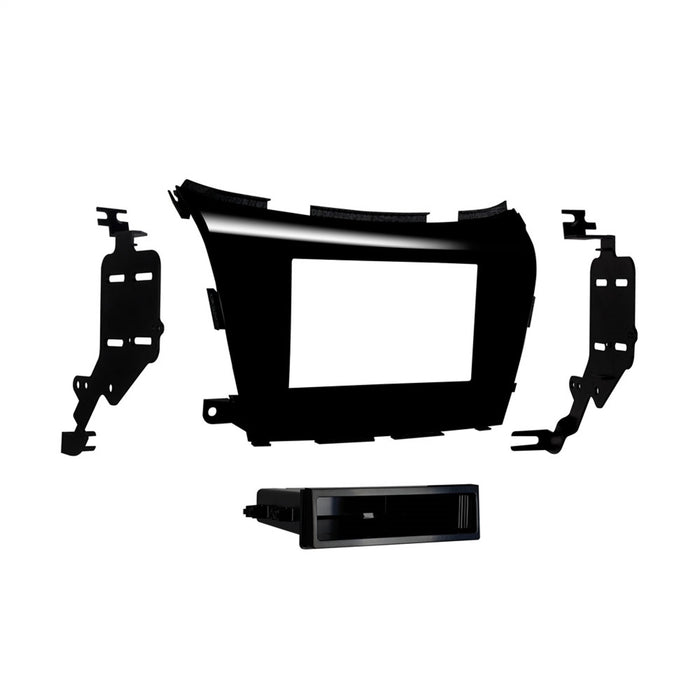 Metra Electronics 99-7628BHG Radio Installation Kit; ISO DIN Radio Provision; w/Pocket; - Truck Part Superstore