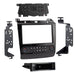 Metra Electronics 99-7633 Radio Installation Kit; ISO DIN Radio Provision; w/Pocket/NAV And Tech Package; - Truck Part Superstore