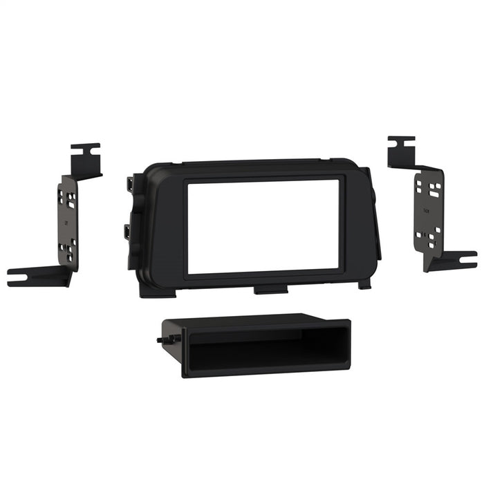 Metra Electronics 99-7636B Radio Installation Kit; ISO DIN Radio Provision; w/Pocket; - Truck Part Superstore