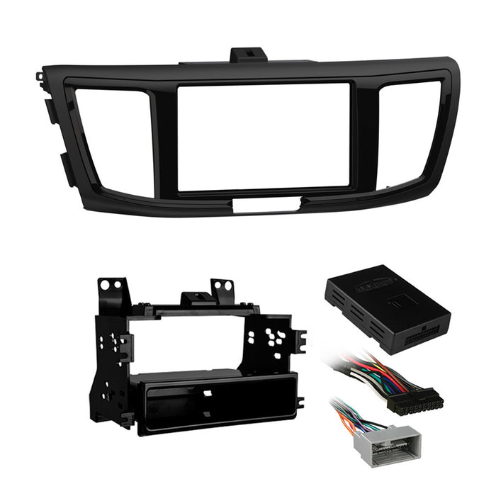 Metra Electronics 99-7804HG Radio Installation Kit; ISO SDIN/DIN Radio Provision; w/Pocket; - Truck Part Superstore