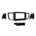 Metra Electronics 99-7811B Radio Installation Kit; ISO DIN Radio Provision; w/Pocket; Matte Black; - Truck Part Superstore