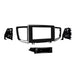 Metra Electronics 99-7811HG Radio Installation Kit; ISO DIN Radio Provision; w/Pocket; Gloss Black; - Truck Part Superstore