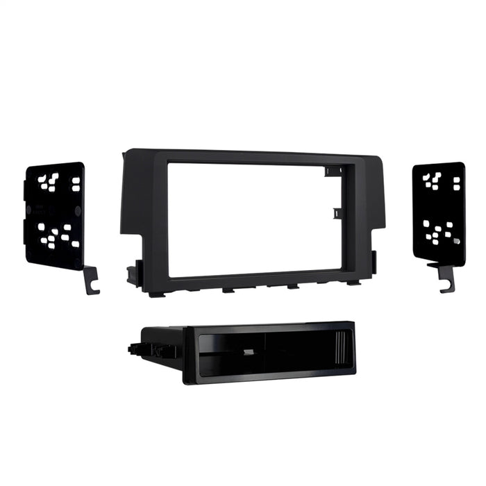 Metra Electronics 99-7812B Radio Installation Kit; ISO DIN Radio Provision; w/Pocket; - Truck Part Superstore
