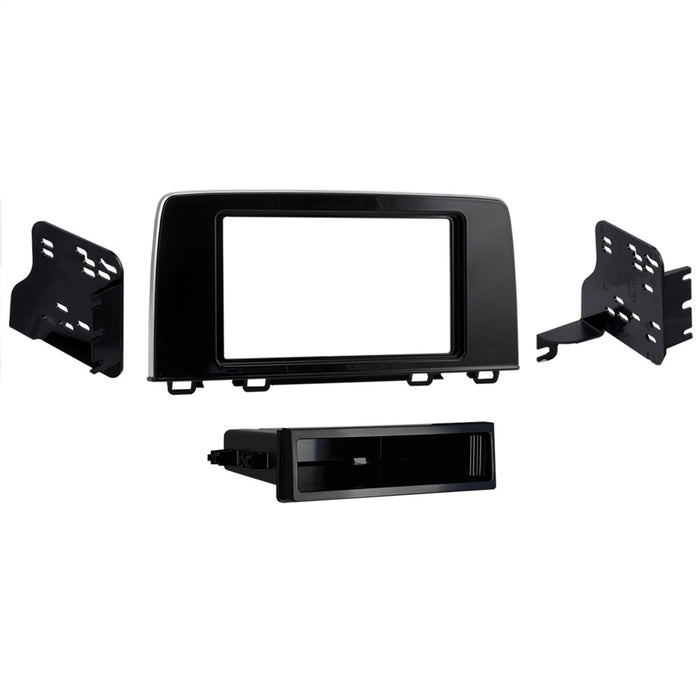 Metra Electronics 99-7817HG Radio Installation Kit; ISO DIN Radio Provision; w/Pocket; - Truck Part Superstore