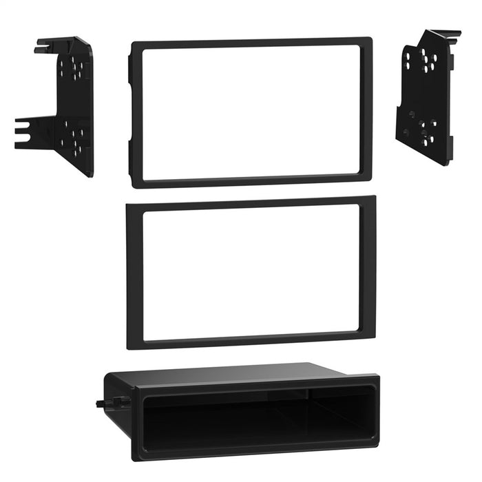 Metra Electronics 99-7818 Radio Installation Kit; ISO DIN Radio Provision; w/Pocket; - Truck Part Superstore