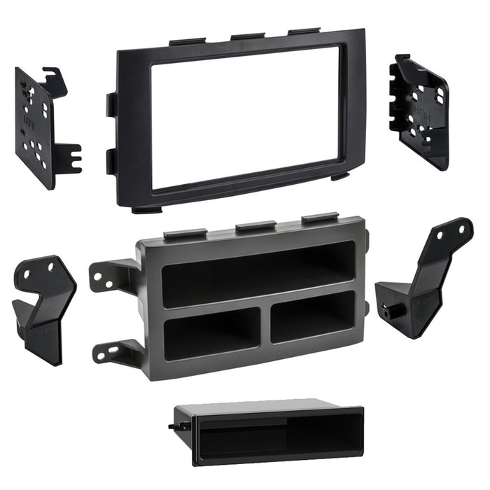 Metra Electronics 99-7819 Radio Installation Kit; ISO DIN Radio Provision; w/Pocket And Factory NAV; - Truck Part Superstore