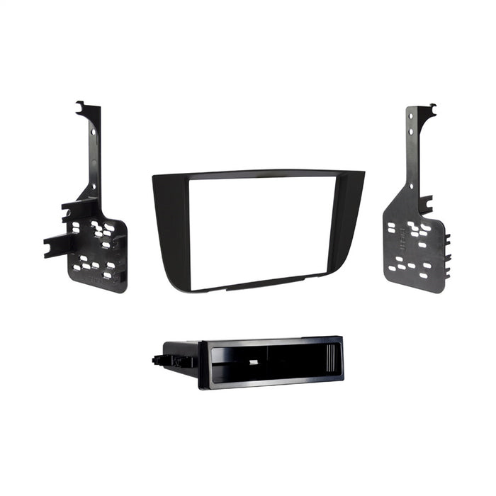 Metra Electronics 99-8260B Radio Installation Kit; ISO DIN Radio Provision; w/Pocket And NAV; - Truck Part Superstore