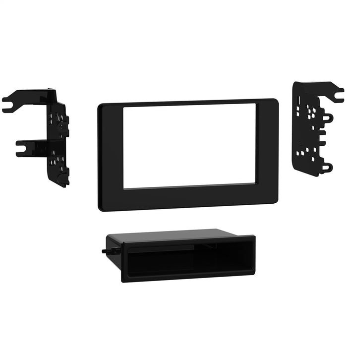 Metra Electronics 99-8262HG Radio Installation Kit; ISO DIN Radio Provision; w/Pocket; - Truck Part Superstore
