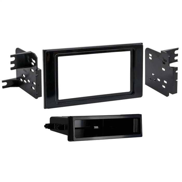 Metra Electronics 99-8264HG Radio Installation Kit; ISO DIN Radio Provision; w/Pocket; - Truck Part Superstore