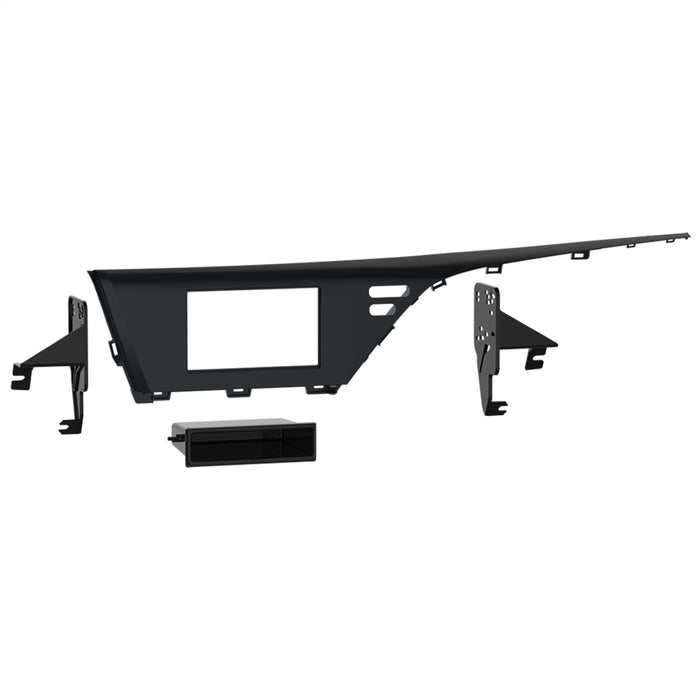 Metra Electronics 99-8266BLHG Radio Installation Kit; ISO DIN Radio Provision; w/Pocket And Manual Climate; - Truck Part Superstore