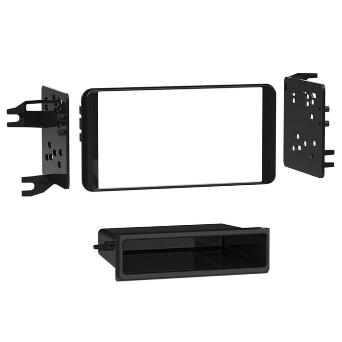 Metra Electronics 99-8267 Radio Installation Kit; ISO DIN Radio Provision; w/Pocket; - Truck Part Superstore