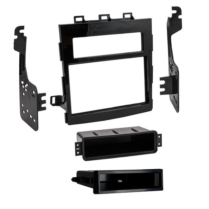 Metra Electronics 99-8908HG Radio Installation Kit; ISO DIN Radio Provision; w/Pocket; - Truck Part Superstore