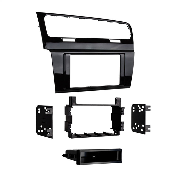 Metra Electronics 99-9013HG Radio Installation Kit; ISO DIN Radio Provision; w/Pocket; - Truck Part Superstore