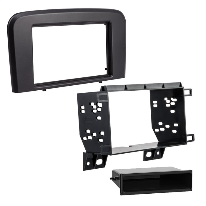 Metra Electronics 99-9230G Radio Installation Kit; ISO SDIN/DIN Radio Provision; w/Pocket; - Truck Part Superstore