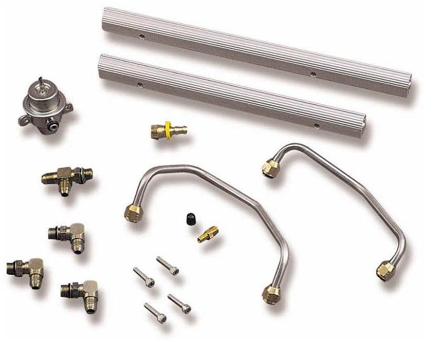 Holley EFI 9900-173 Commander 950 Multi-Point Fuel Rail Kit - Truck Part Superstore