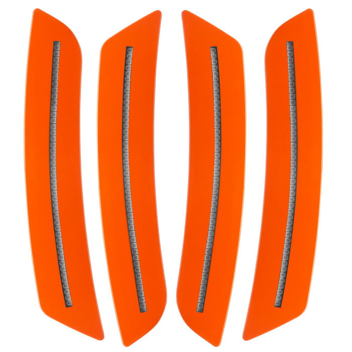 Oracle Lighting 9900-G16-C Concept Sidemarker Set, Clear, Orange Crush (G16) - Truck Part Superstore