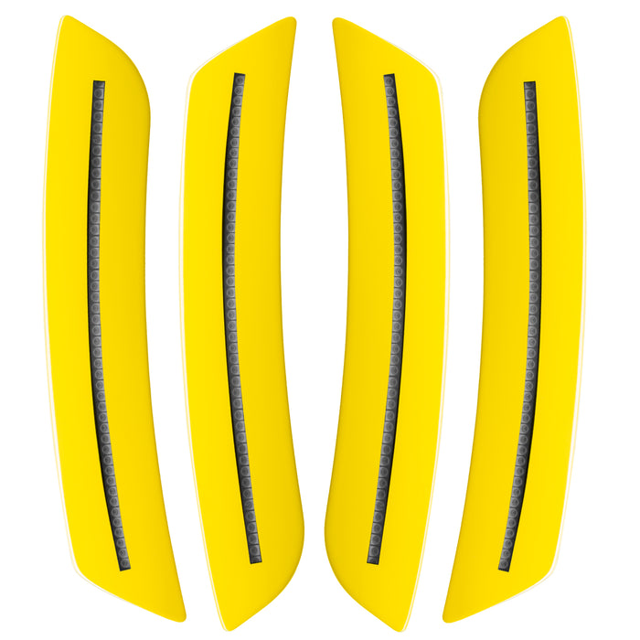 Oracle Lighting 9900-G7D-C Concept Sidemarker Set, Clear, Bright Yellow (G7D) - Truck Part Superstore