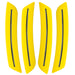 Oracle Lighting 9900-G7D-C Concept Sidemarker Set, Clear, Bright Yellow (G7D) - Truck Part Superstore