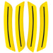 Oracle Lighting 9900-G7D-T Concept Sidemarker Set, Tinted, Bright Yellow (G7D) - Truck Part Superstore