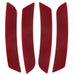 Oracle Lighting 9900-G7E-G Concept Sidemarker Set, Ghosted, Garnet Red Tintcoat (G7E) - Truck Part Superstore