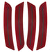 Oracle Lighting 9900-G7E-T Concept Sidemarker Set, Tinted, Garnet Red Tintcoat (G7E) - Truck Part Superstore