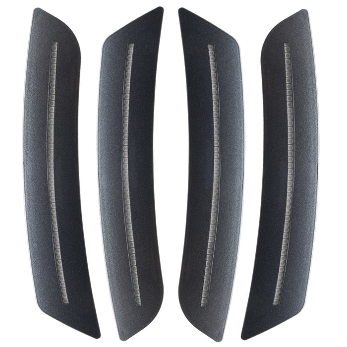 Oracle Lighting 9900-G9K-C Concept Sidemarker Set, Clear, Satin Steel Gray Metallic (G9K) - Truck Part Superstore