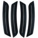 Oracle Lighting 9900-GB8-C Concept Sidemarker Set, Clear, Mosaic Black Metallic (GB8) - Truck Part Superstore