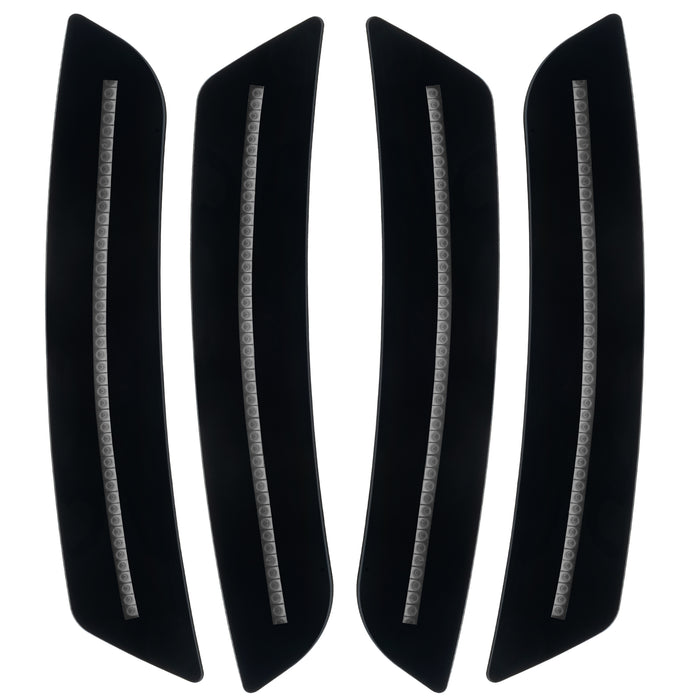 Oracle Lighting 9900-GBA-C Concept Sidemarker Set, Clear, Black (GBA) - Truck Part Superstore