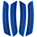Oracle Lighting 9900-GD1-C Concept Sidemarker Set, Clear, Hyper Blue Metallic (GD1) - Truck Part Superstore