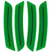 Oracle Lighting 9900-WA445B-T Concept Sidemarker Set, Tinted, Spitfire/Krypton Green (WA445B) - Truck Part Superstore