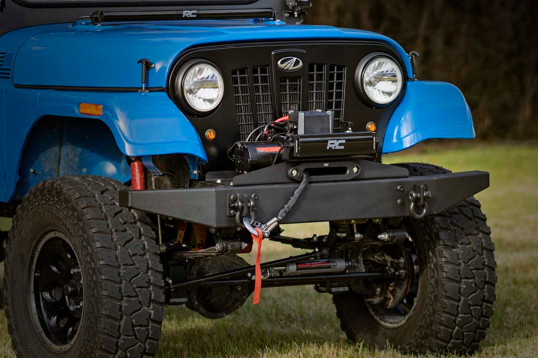 Rough Country 99001 Mahindra Winch Mounting Plate 18-20 Roxor Rough Country - Truck Part Superstore