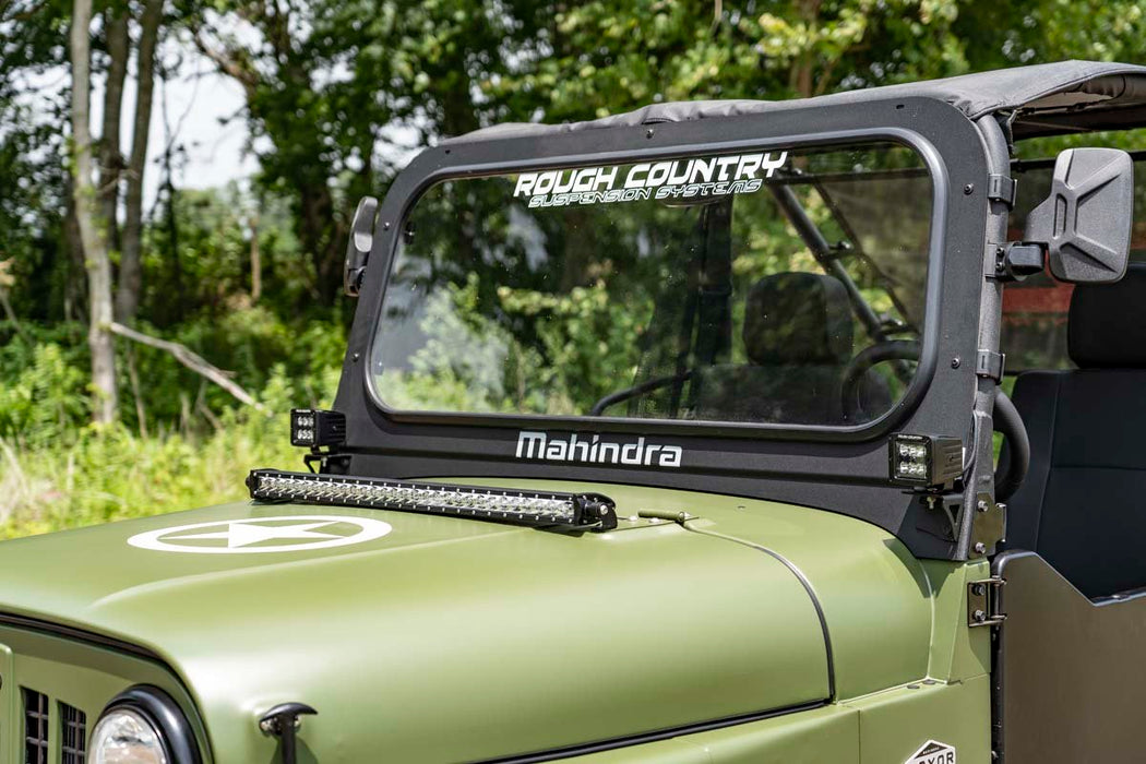 Rough Country 99003 Mahindra 30 Inch LED Hood Kit Black Series 19-20 Roxor Rough Country - Truck Part Superstore