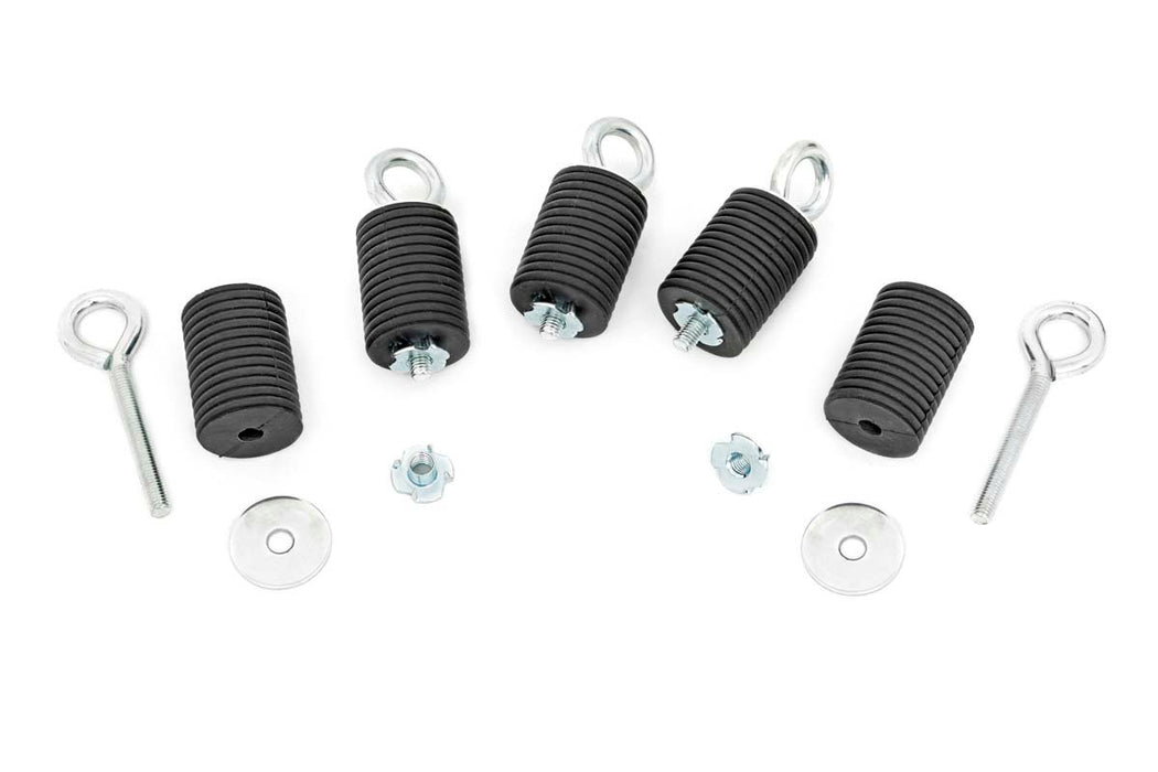 Rough Country 99010 Polaris Bed Tie-Down Kit 5pc 14-20 Ranger, 17-20 General Rough Country - Truck Part Superstore