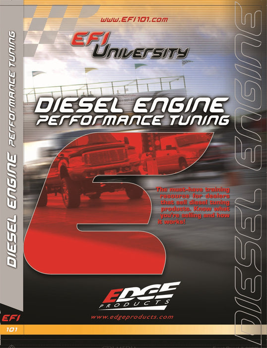 Edge Products 99010 EFI University Diesel Engine Performance Tuning DVD - Truck Part Superstore