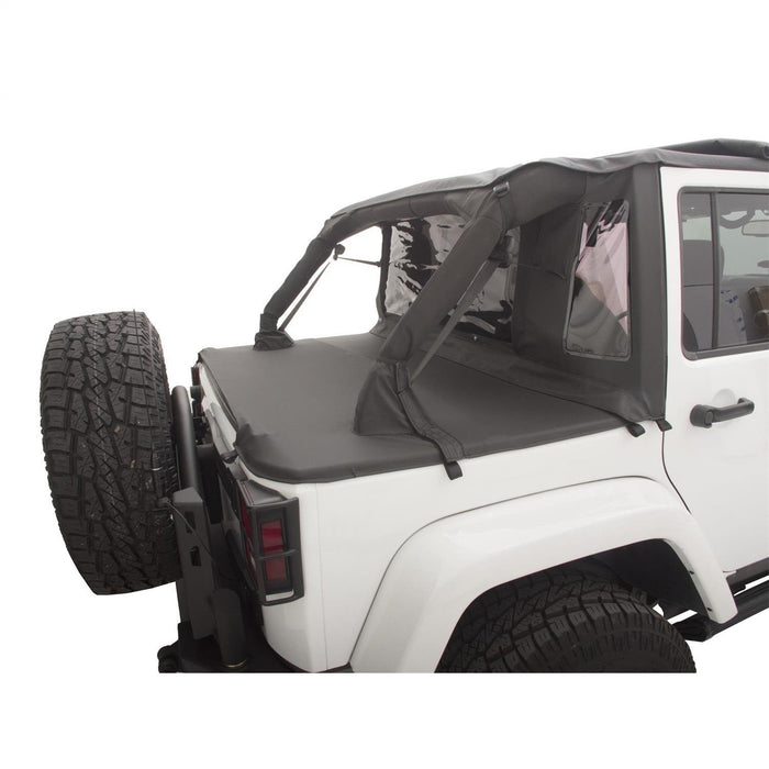Rampage 990135 Trailview Tonneau Top; Black Diamond; w/Fold Back Sunroof; - Truck Part Superstore