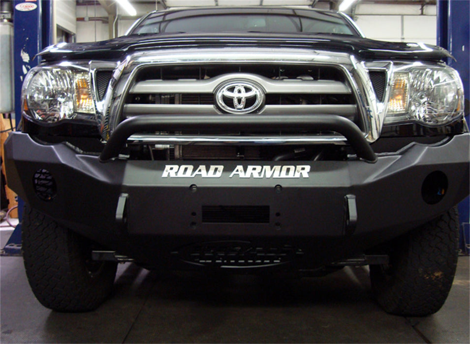 Road Armor 99014B Stealth Winch Front Bumper; Pre-Runner Guard; Satin Black; - Truck Part Superstore