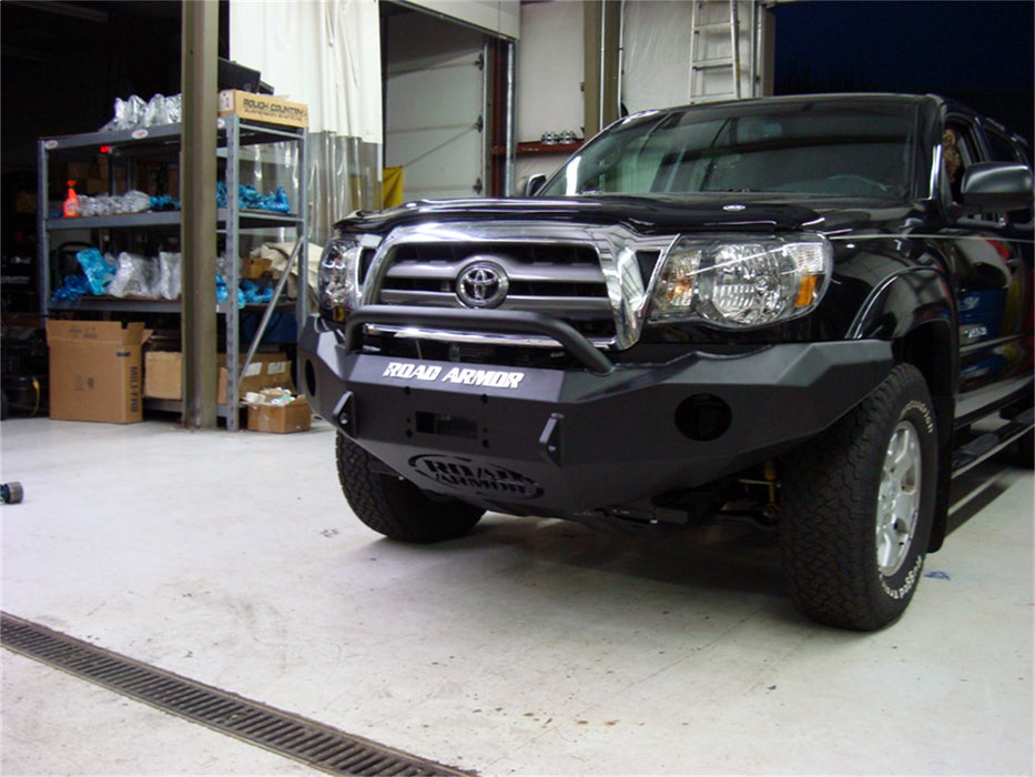 Road Armor 99014B Stealth Winch Front Bumper; Pre-Runner Guard; Satin Black; - Truck Part Superstore