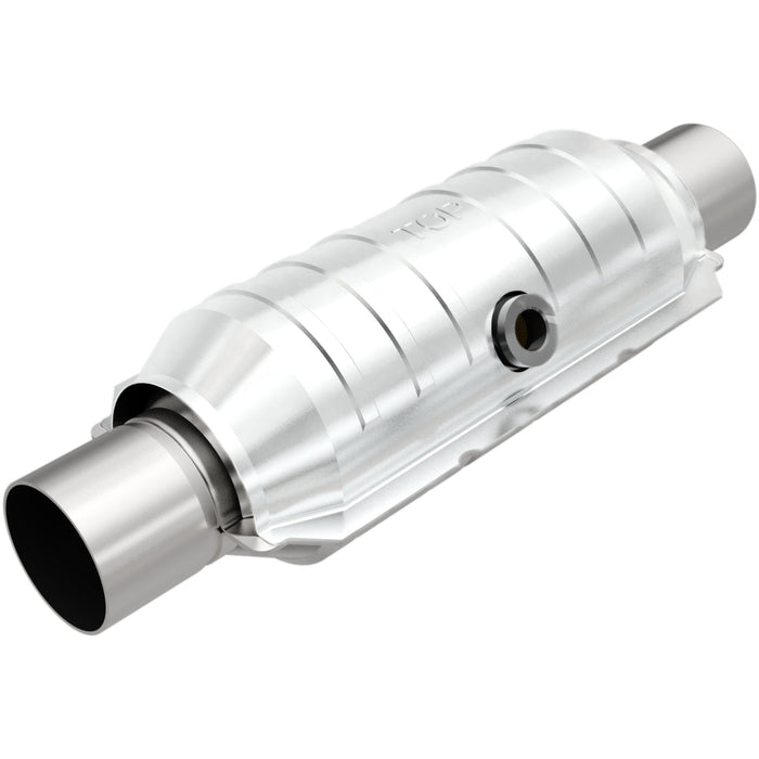 MagnaFlow Exhaust Products 51353 Standard Grade Universal Catalytic Converter-1.75in. - Truck Part Superstore