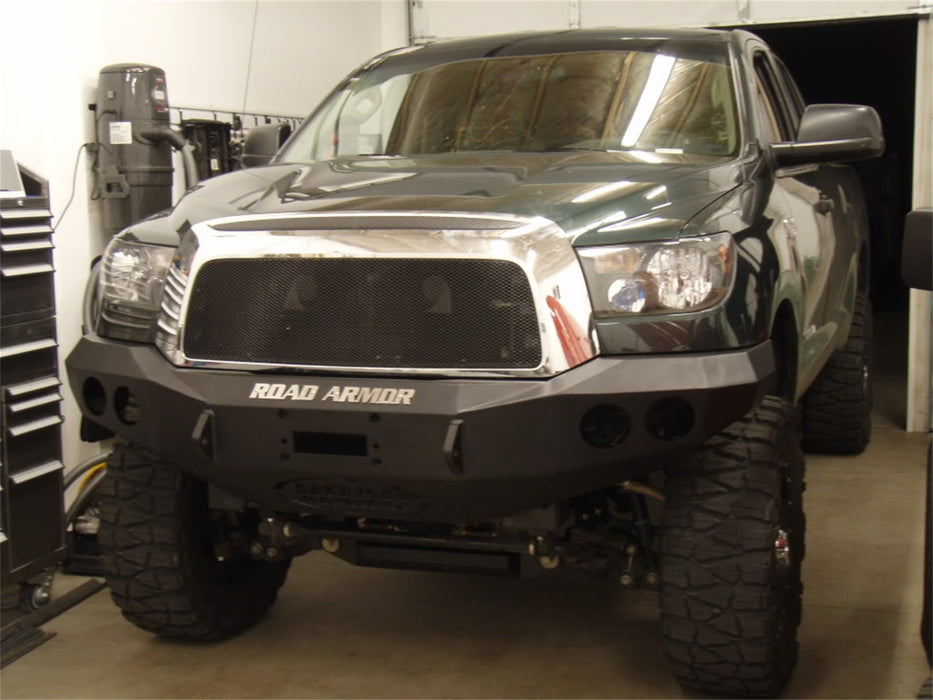 Road Armor 99030B Stealth Winch Front Bumper; Steel; Satin Black; - Truck Part Superstore