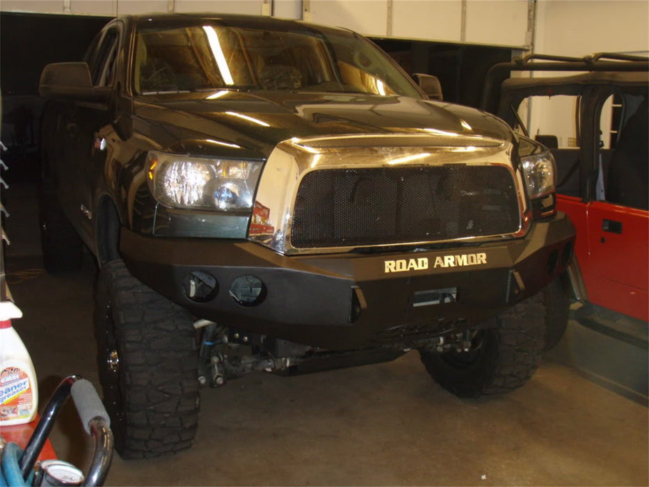 Road Armor 99030B Stealth Winch Front Bumper; Steel; Satin Black; - Truck Part Superstore