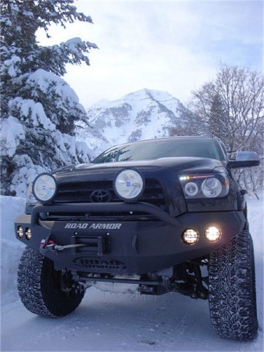 Road Armor 99034B Stealth Winch Front Bumper; Pre-Runner Guard; Satin Black; - Truck Part Superstore