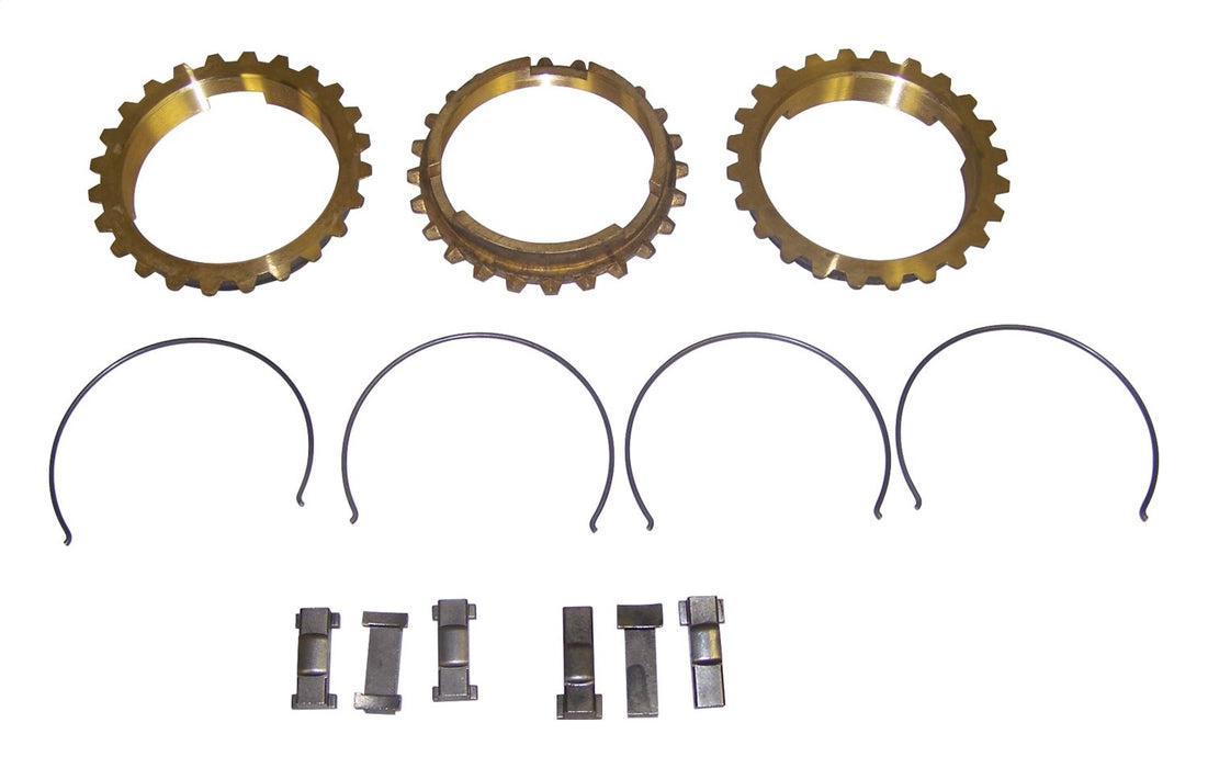 Crown Automotive Jeep Replacement 991021X Synchronizer Repair Kit; Incl. 3 Blocking Rings/6 Keys/4 Springs; - Truck Part Superstore